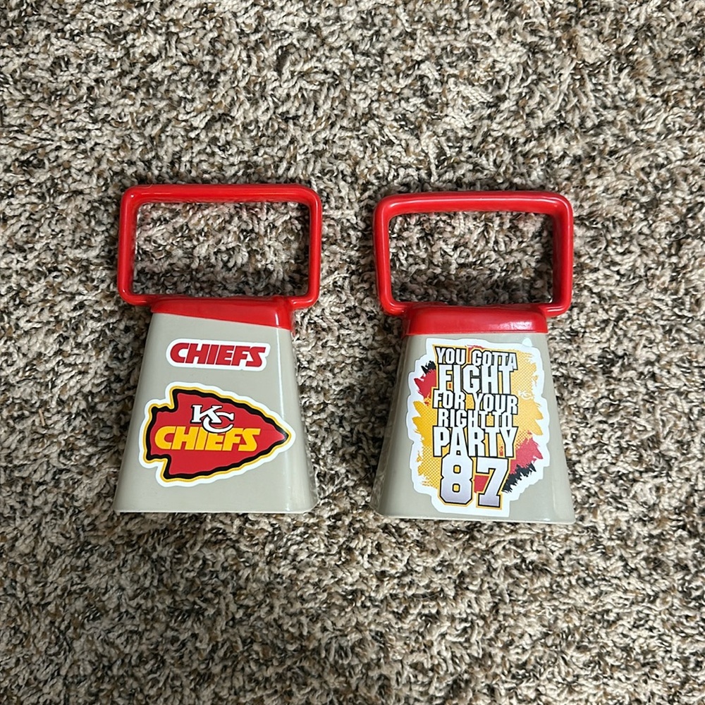 Chiefs cowbells